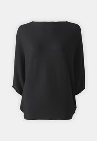 JDYNEW BEHAVE BATSLEEVE - Strikkegenser - black