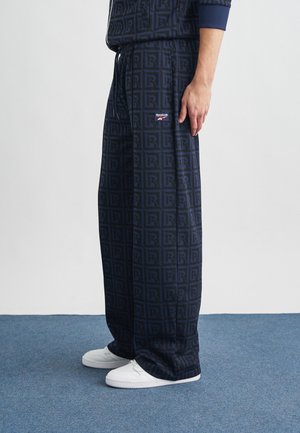 HERITAGE MONOGRAM PANTS - Παντελόνι φόρμας - vector navy