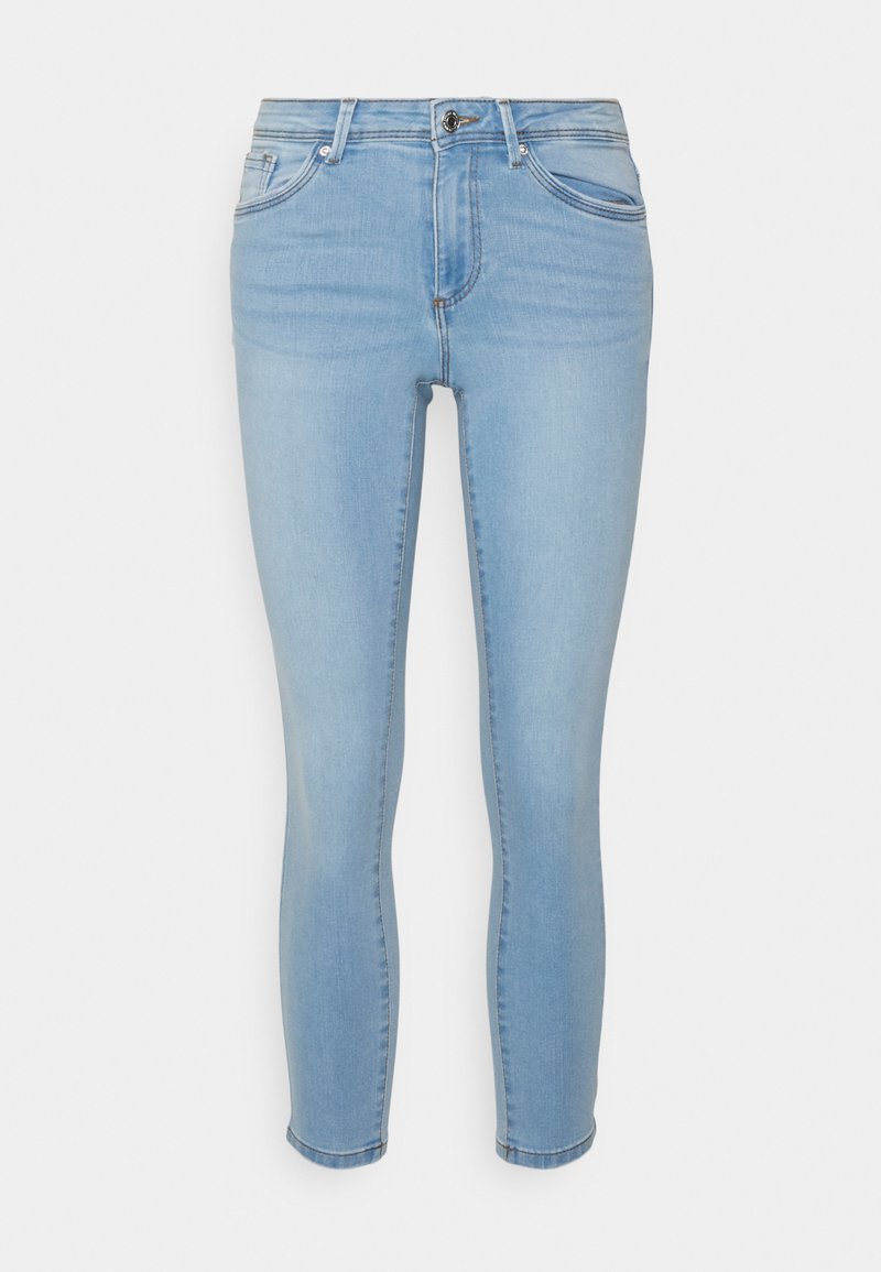 Vero Moda Petite - VMTANYA PIPING - Jeans Slim Fit - light blue denim, Vergrößern