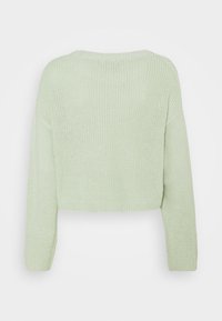Even&Odd CROPPED JUMPER - Trui - light green