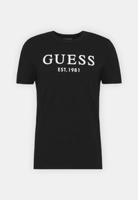 Camiseta estampada - jet black