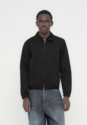 Jack & Jones JORCATSKILLS HARRINGTON JACKET - Light jacket - black