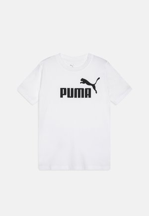 Puma, ESS NO. 1 LOGO TEE B UNISEX - T-shirt imprimé - white