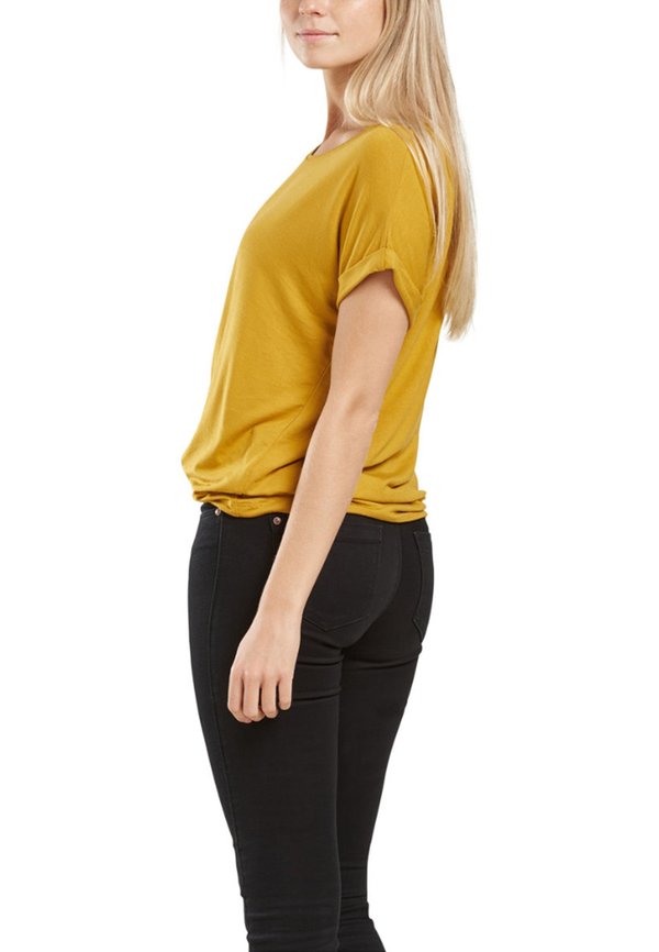 MOSTER O-NECK - Blouse - gold4