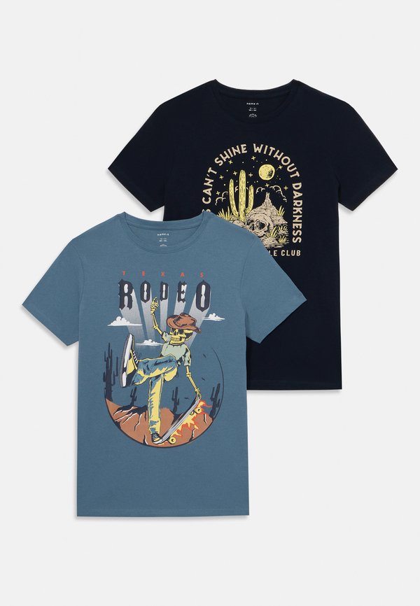 NKMHANSI BOX 2 PACK - Print T-shirt