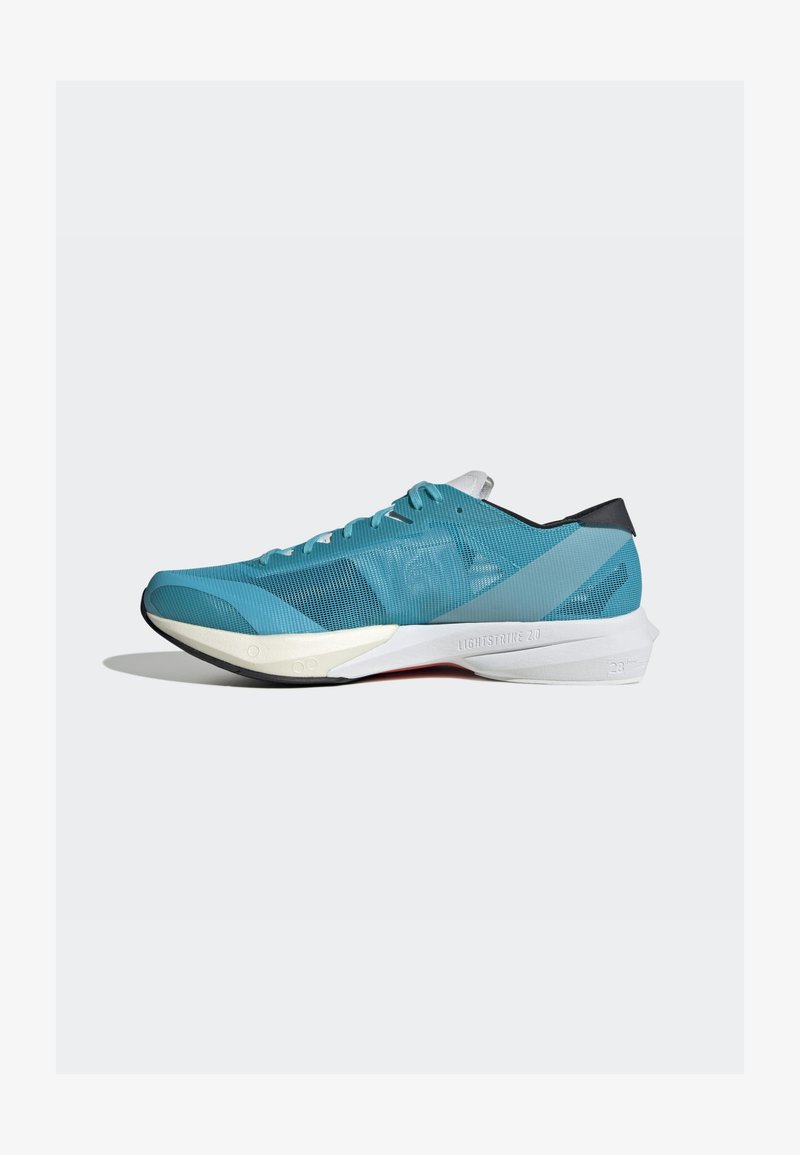 adidas Performance ADIZERO ADIOS 8 - Sapatos para corrida em estrada - lucid cyan/footwear white/bright red