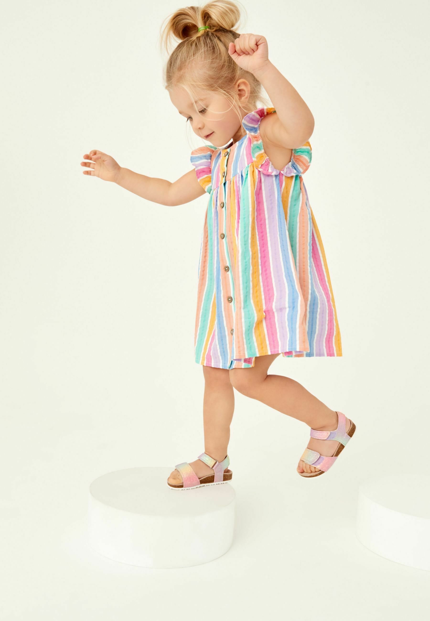 Next FRILL SLEEVE - Vestito estivo - multi-coloured/multicolore - Zalando.it