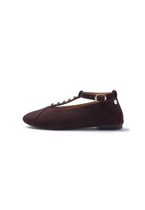 Gioseppo, Bailarinas con hebilla - chocolate