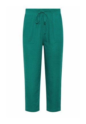 M&Co, WOMEN'S CROPPED TROUSERS - Træningsbukser - teal