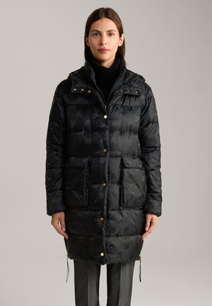 STEPP IN GEMUSTERT - Winter coat - schwarz