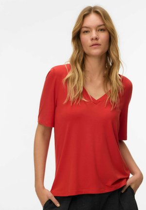 AWRITA  - T-shirts basic - molten lava