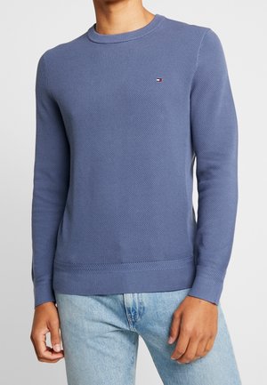 Tommy Hilfiger Strickpullover - blue-grey