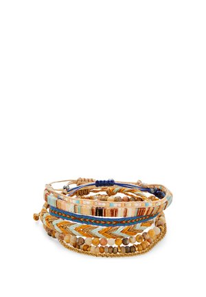 LUCLEON AMALFI 7 PACK - Bracelet - gold-coloured blue brown orange
