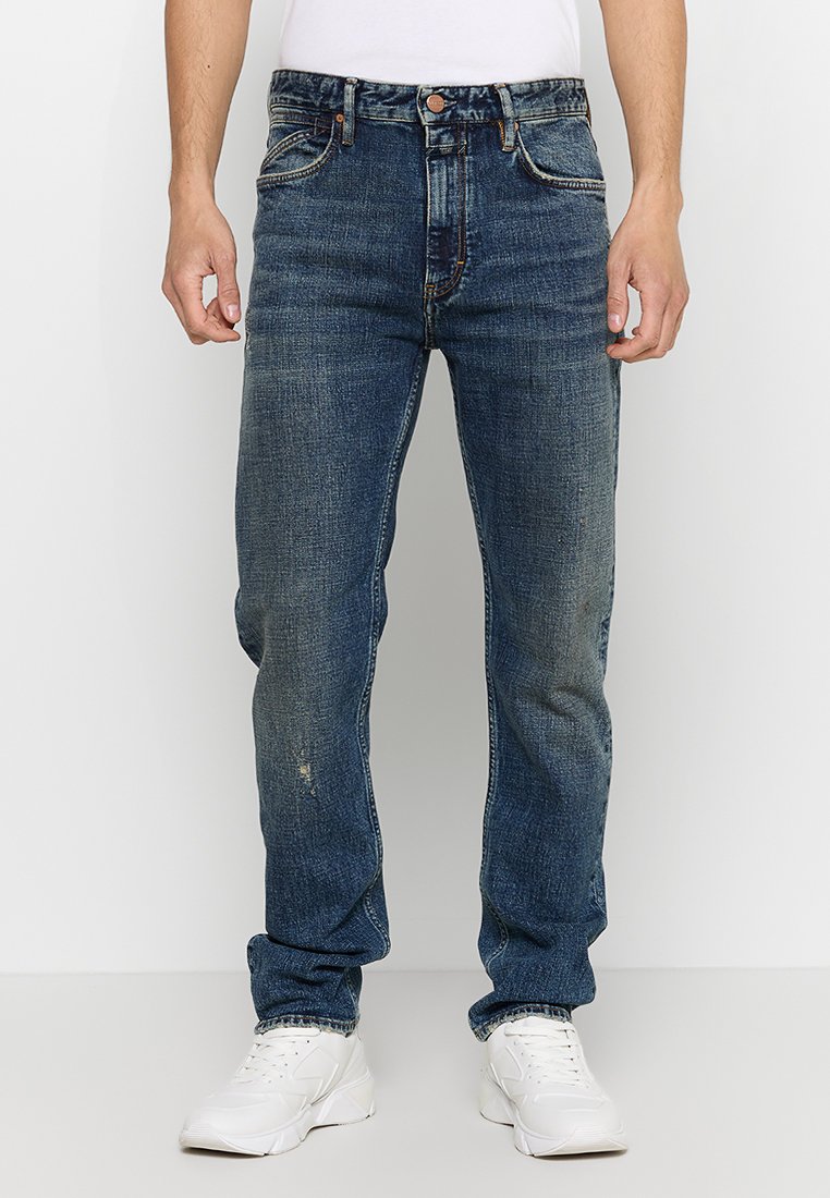 closed Straight leg jeans donkerblauw