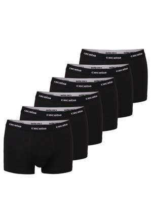 6ER PACK - Boxerbriefs - schwarz-dunkel-uni