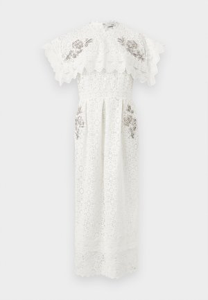 SHORT SLEEVE COCKTAIL DRESS - Koktailové šaty/večierkové šaty - off-white