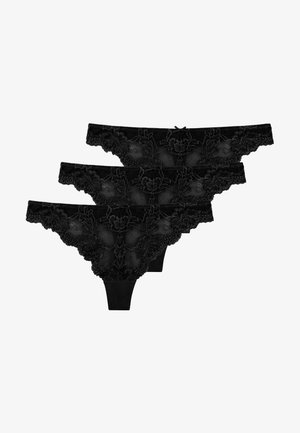 3 PACK - String - black/black/black
