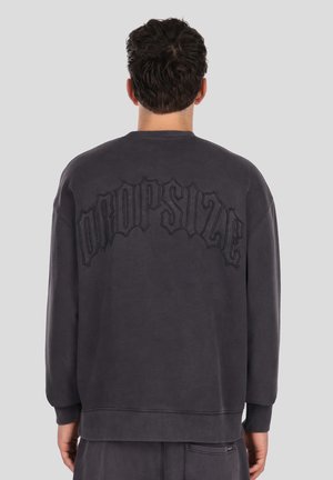 CREWNECK - Felpa - black washed