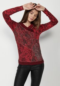 Koroshi Top dugih rukava - rojo red