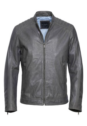 BUAPOLLO - Leather jacket - grau