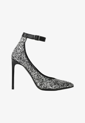 Saint Laurent, GLITTER HEELS OTHER - Escarpins à talons hauts - silver-coloured