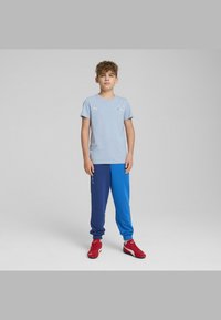 Puma - LOGO TEE - Printtipaita - blue wash Pienoiskuva 1