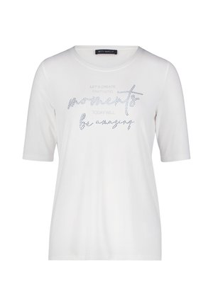 Betty Barclay, BETTY BARCLAY KURZARM BASIC SHIRT - T-shirt imprimé - patch cream blue