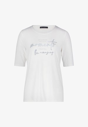 Betty Barclay, BETTY BARCLAY KURZARM BASIC SHIRT - T-shirt imprimé - patch cream blue