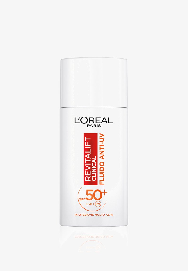L'Oréal Paris - REVITALIFT CLINICAL FLUIDO ANTI-UV SPF50+ PROTEZIONE MOLTO ALTA + VITAMINA C ANTIOSSIDANTE, 50 ML - Crema da giorno, Ingrandire