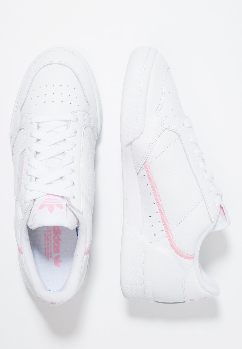adidas gazelle silver green womens Adidas Womens Continental 80 Sneakers White/Pink