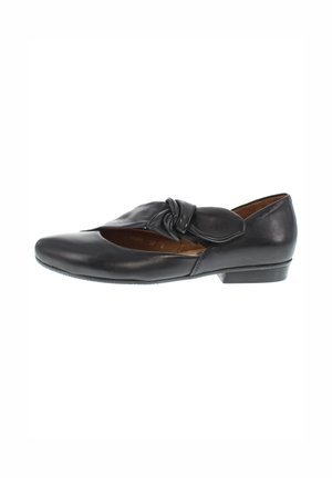 BULBOLA - SCHICKER - Ankle strap ballet pumps - glove black