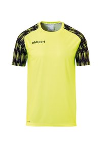 uhlsport TORWART-SETS REACTION SET - Sport T-shirt - fluo gelb schwarz