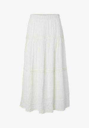 YAS, MAXIROCK - Maxi skirt - star white