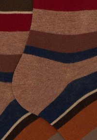 Gallo WITH STRIPES - Calzettoni - noce royal