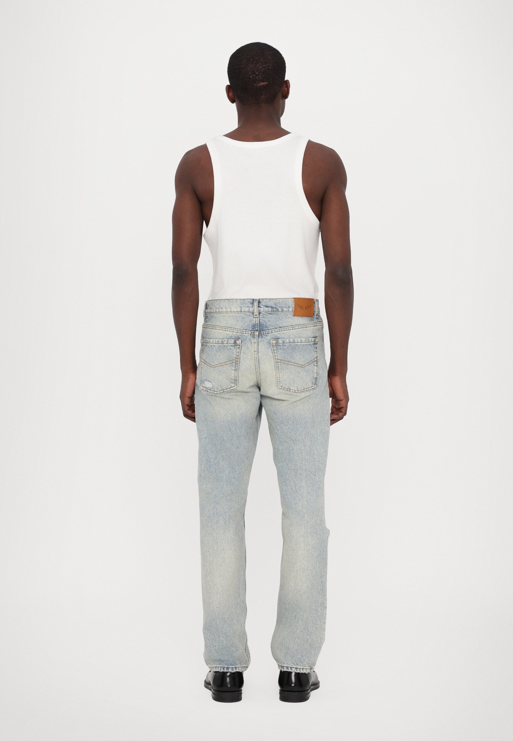 Zadig & Voltaire JOHN USED - Jean boyfriend - light blue