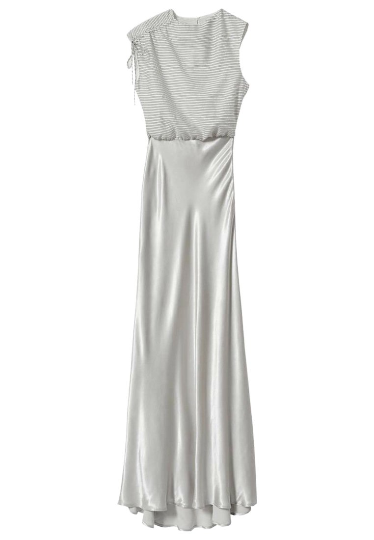 Damen Freizeitkleider | Mango RAYA A Maxikleid silver/silberfarben - HB62793 Damen Freizeitkleider | Mango RAYA A Maxikleid silver/silberfarben - HB62793