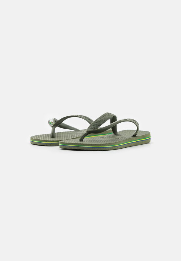 BRASIL LOGO UNISEX - T-bar sandals4