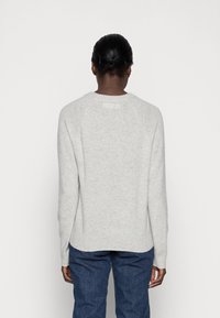 Samsøe Samsøe BOSTON O NECK - Camisola - white melange