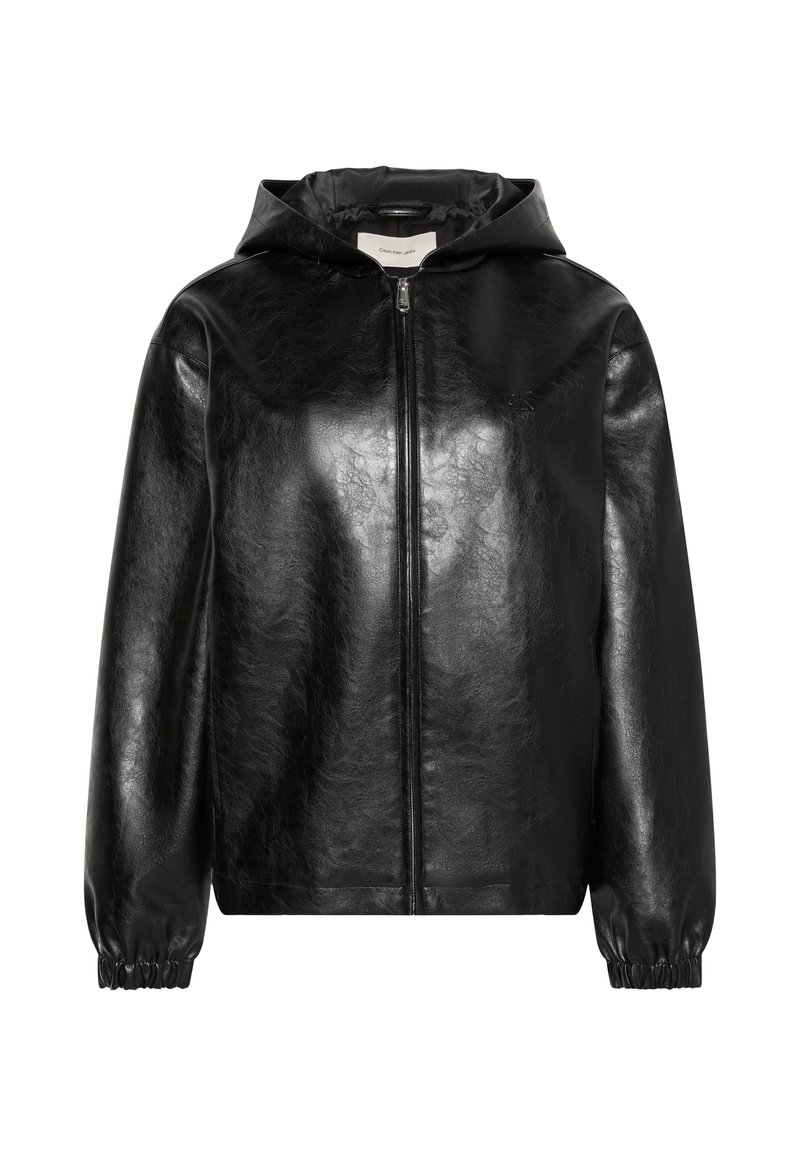Chaqueta de cuero sintético