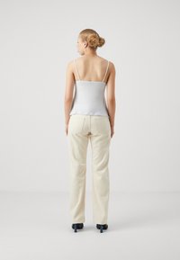 Gina Tricot TIE SINGLET - Top - light blue