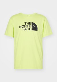 The North Face Triko s potiskem - neon green