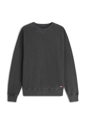 Tommy Jeans, WASHED CREW - Φούτερ - black