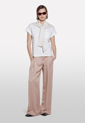 Sisley, WITH POCKET  - T-shirt basique - white