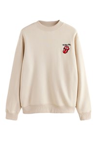 REGULAR FIT - ROLLING STONES LICENCE - Sudadera - ecru white
