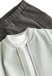 Next 3 PIECE SET  REGULAR FIT - Tygbyxor - monochrome