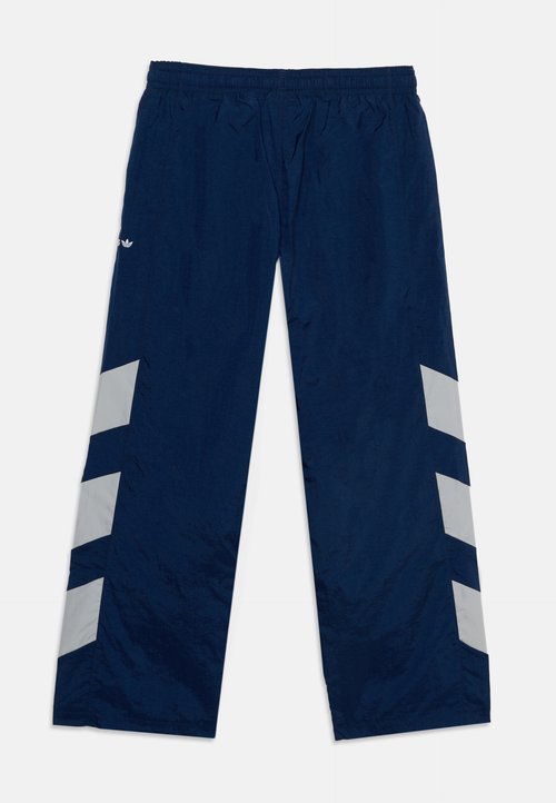 adidas BLOCKED JUNIOR UNISEX - Tracksuit bottoms - night indigo/grey two — photo 2