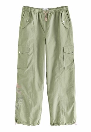 PARACHUTE PULL ON PETITE - Kargopüksid - sage green embroidered