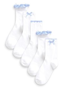 Unausgewählt, white and blue