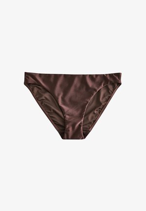 Next, REGULAR FIT - HIGH LEG BIKINI BOTTOMS . - Bikini pezzo sotto - chocolate brown high shine