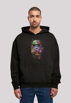 PREMIUM STORMTROOPER PAINT SPLATS ULTRA HEAVY OVERSIZE - Hoodie - black